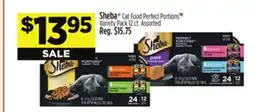 Dollar General Sheba Cat Food Perfect Portions offer