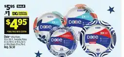 Dollar General Dixie Ultra Plates, Everyday Plates or Ultra Bowls offer