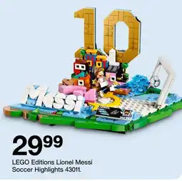 Target LEGO Editions Lionel Messi Soccer Highlights 43011 offer
