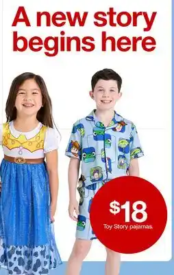 Target Toy Story pajamas offer