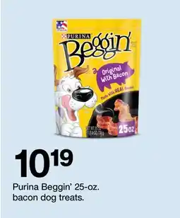 Target Purina Beggin' 25-oz. bacon dog treats offer