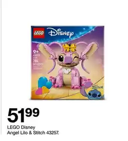 Target LEGO Disney Angel Lilo & Stitch 43257 offer