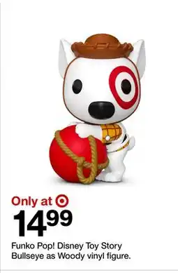 Target Funko Pop! Disney Toy Story Bullseye as Woody vinyl figure offer