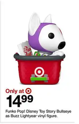 Target Funko Pop! Disney Toy Story Bullseye as Buzz Lightyear vinyl figure offer