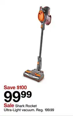 Target Shark Rocket Ultra-Light vacuum offer
