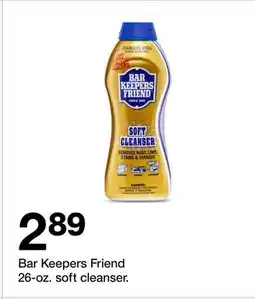 Target Bar Keepers Friend 26-oz. soft cleanser offer