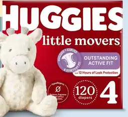 Target Huggies Little Movers 120-diapers offer