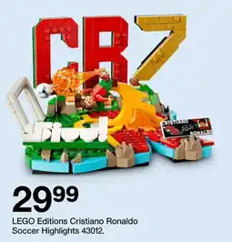 Target LEGO Editions Cristiano Ronaldo Soccer Highlights 43012 offer