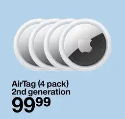 Target AirTag (4 pack) 2nd generation offer