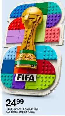 Target LEGO Editions FIFA World Cup offer
