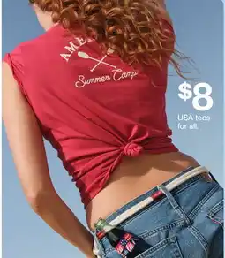 Target USA tees for all offer
