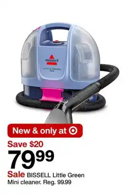 Target BISSELL Little Green Mini cleaner offer
