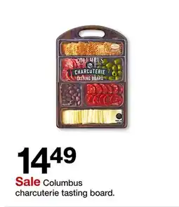 Target Columbus charcuterie tasting board offer