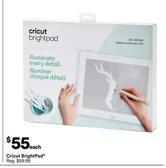 Michaels Cricut BrightPad offer