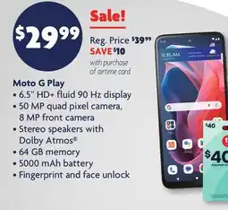 Family Dollar Moto G Play offer