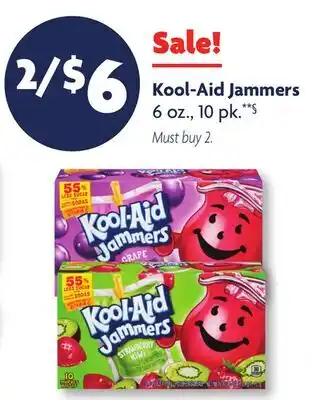 Family Dollar Kool-Aid Jammers offer