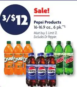 Family Dollar Pepsi Products offer
