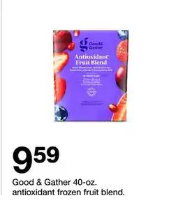 Target Good & Gather 40-oz. antioxidant frozen fruit blend offer