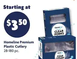 Family Dollar Homeline Premium Plastic Cutlery offer