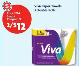 Family Dollar Viva Paper Towels offer