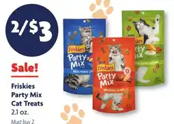Family Dollar Friskies Party Mix Cat Treats offer