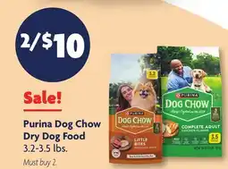Family Dollar Purina Dog Chow Dry Dog Food offer