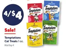 Family Dollar Temptations Cat Treats offer