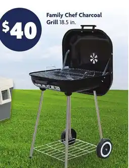 Family Dollar Family Chef Charcoal Grill offer