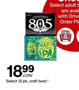 Target Select 12-pk. craft beer offer