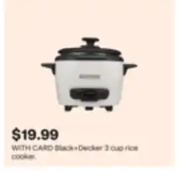 CVS Black+Decker 3 cup rice cooker offer