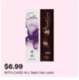 CVS ALL Satin hair color offer