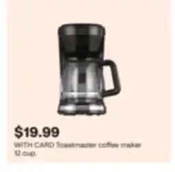 CVS Toastmaster coffee maker offer