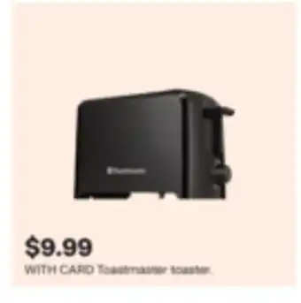 CVS Toastmaster toaster offer