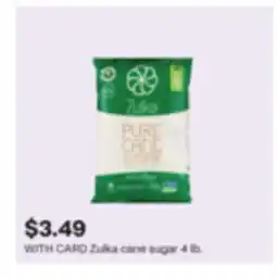 CVS Zulka cane sugar offer
