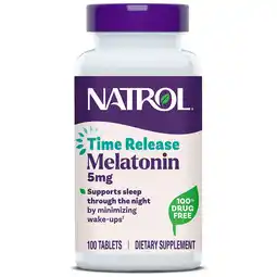 Walgreens Time Release Melatonin 5mg Tablets Unflavored offer