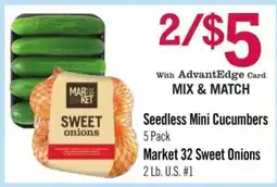 Price Chopper Seedless Mini Cucumbers offer