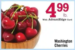 Price Chopper Washington Cherries offer