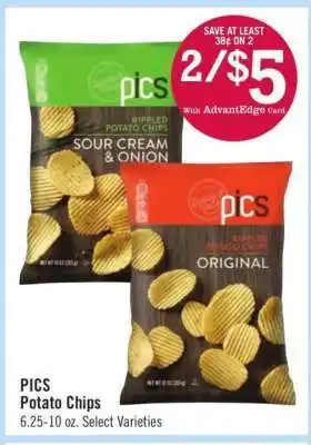 Price Chopper PICS Potato Chips offer