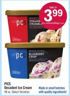 Price Chopper PICS Decadent Ice Cream offer