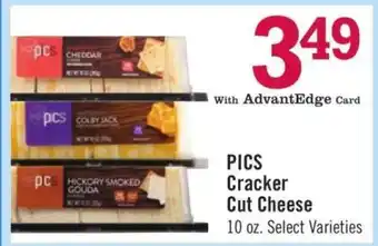 Price Chopper PICS Cracker Cut Cheese offer