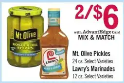 Price Chopper Mt. Olive Pickles offer