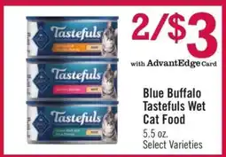 Price Chopper Blue Buffalo Tastefuls wet cat food offer