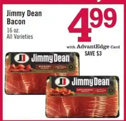 Price Chopper Jimmy Dean Bacon offer