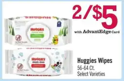 Price Chopper Huggies Wipes offer