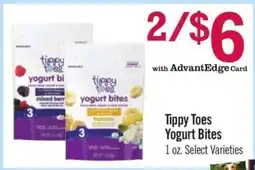 Price Chopper Tippy Toes Yogurt Bites offer