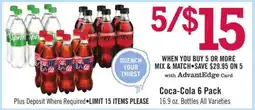 Price Chopper Coca-Cola 6 Pack offer