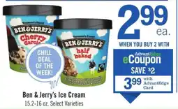 Price Chopper Ben & Jerry's Ice Cream offer