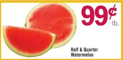 Price Chopper Half & Quarter Watermelon offer