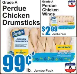 SuperFresh Perdue Chicken Drumsticks offer