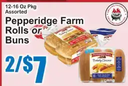 SuperFresh Pepperidge Farm Rolls or Buns offer